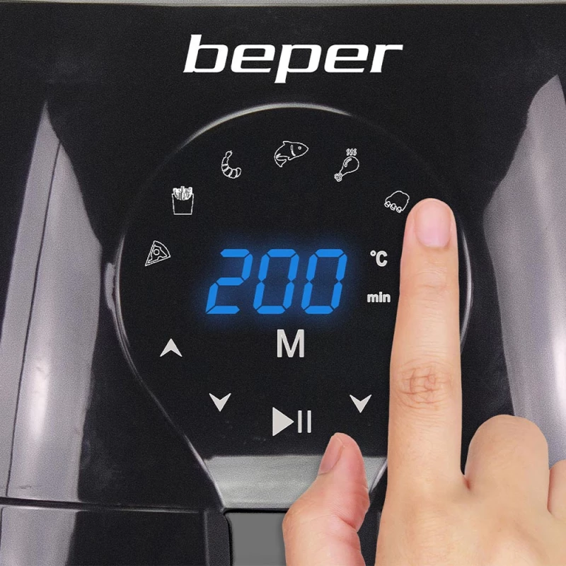 Beper Beper Φριτέζα αέρος 5L 1450W P101FRI050