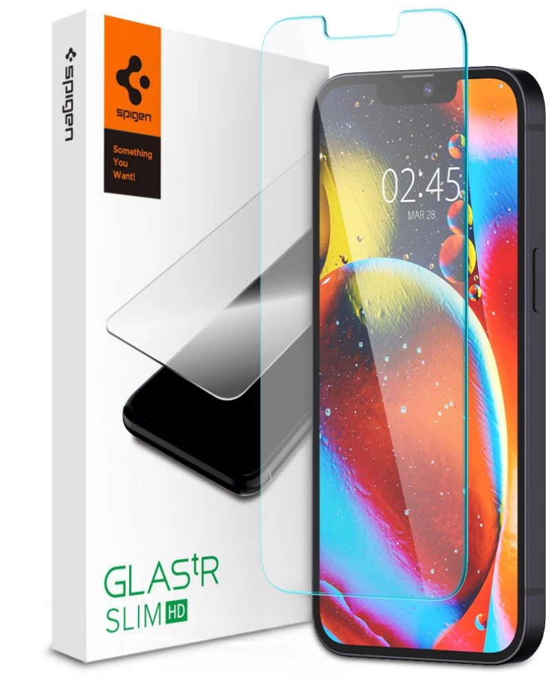 Spigen Folie pentru iPhone 13 Pro Max / 14 Plus - Glas.TR Slim - Clear 8809811851199
