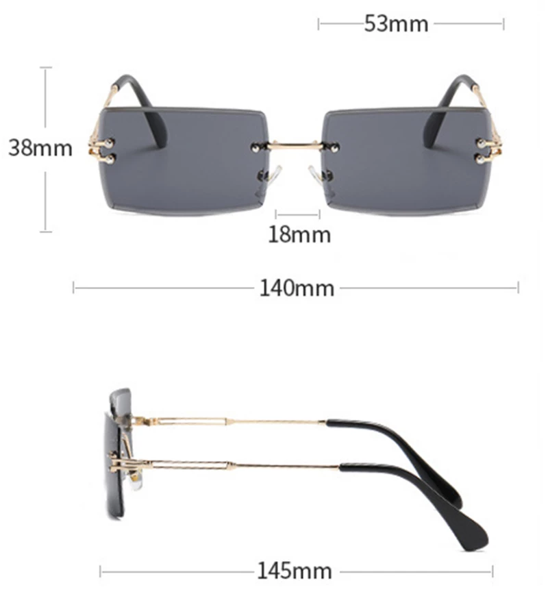 Techsuit Ochelari de Soare - Techsuit Polarised Metal (16031-C2) - Gradient Pink 5949419029446