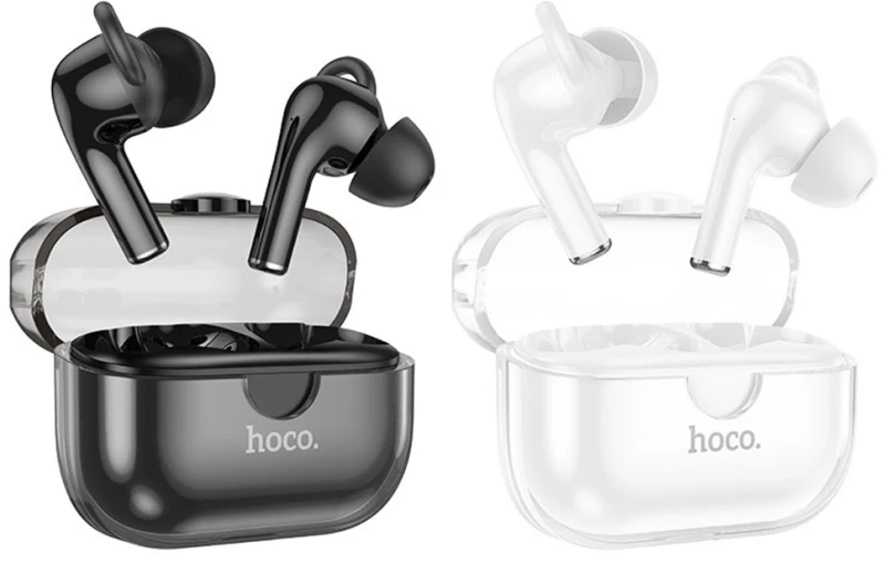 Hoco Casti Bluetooth TWS Noise Cancelling - Hoco Cantante (EW22) - White 6931474777812