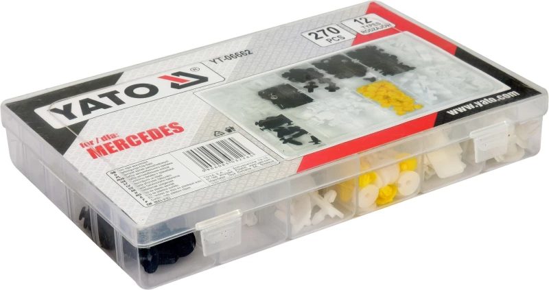 YATO ΚΛΙΠΣ ΑYT/ΤΟΥ MERCEDES 270PCS YT-06662 20006662 ΤΕΜΑΧΙΟ