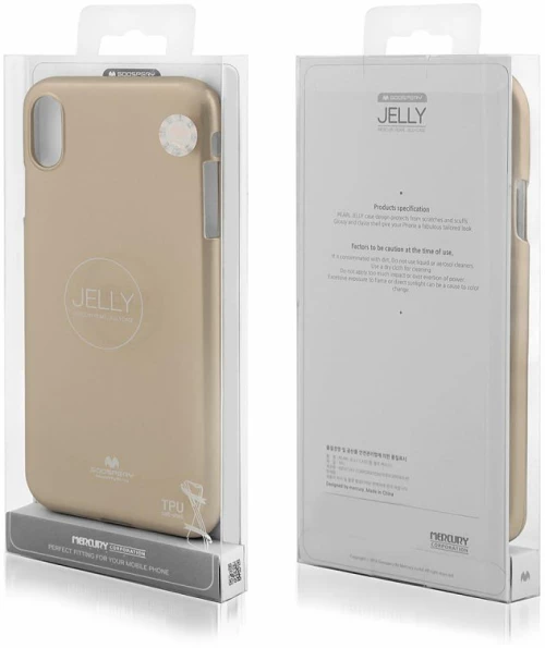 XIAOMI Redmi NOTE 10 5G / Poco M3 Pro / Poco M3 Pro 5G - ΘΗΚΗ ΣΙΛΙΚΟΝΗΣ MERCURY JELLY ΧΡΥΣΗ MJ49725GD 27353