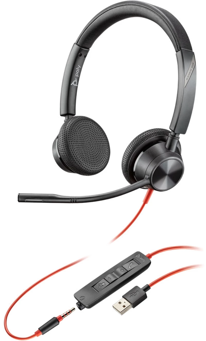 Plantronics Blackwire 3325, BW3325-M USB-A (214016-01) (EU Blister) 304804