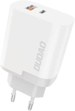 Dudao Charger Dudao A6XSEU USB + USB-C, 22.5W (White) 039451