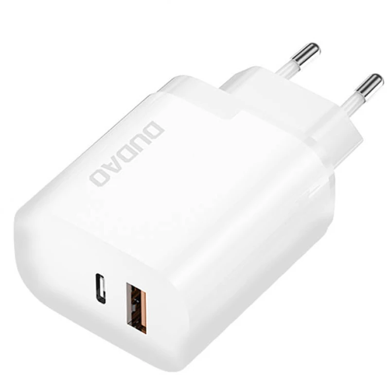 Dudao Charger Dudao A6XSEU USB + USB-C, 22.5W (White) 039451
