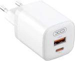 XO Wall charger XO L96, 1x USB, USB-C, 30W (white) 040640