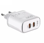 LDNIO MFi wall charger LDNIO A2528M, 2xUSB-C, USB-C to Lightning 35W 040088