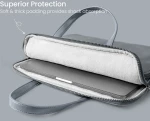 Tomtoc Tomtoc - Laptop Handbag (A11D3G1) - with 4 Compartment and Corner Armor, 14″ - Gray 6971937063977