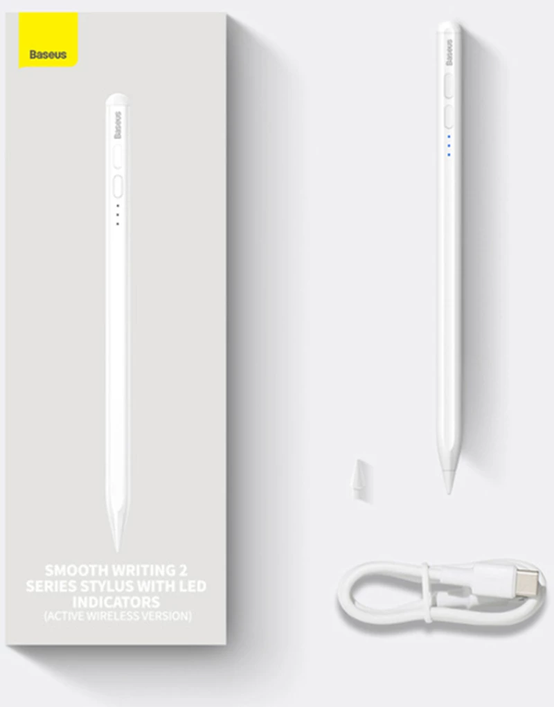 Baseus Stylus Pen pentru iPad - Baseus (SXBC060402) - White 6932172624606