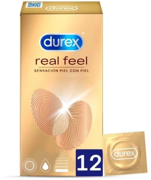 DUREX REAL FEEL 12 UNITS