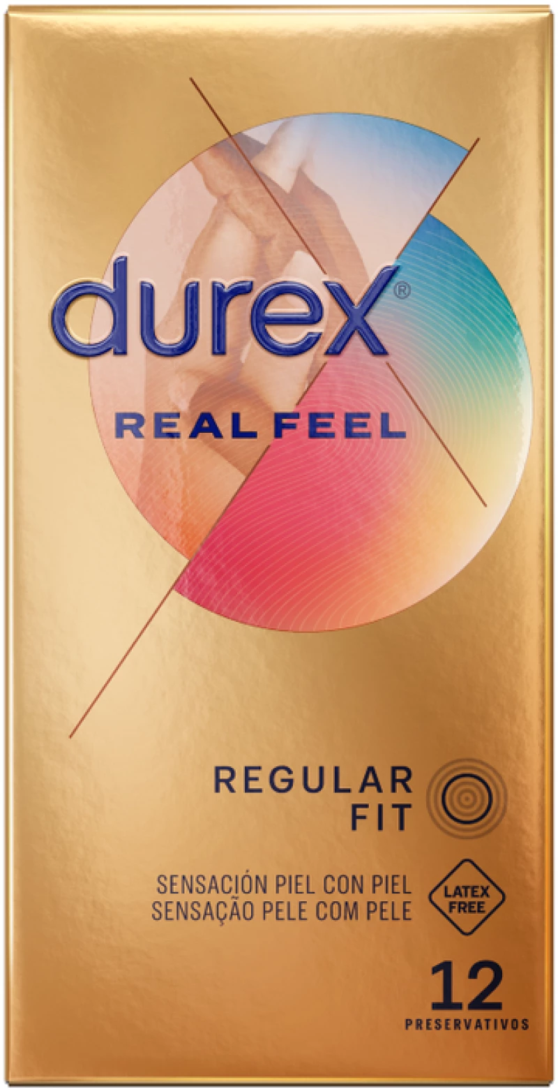 DUREX REAL FEEL 12 UNITS