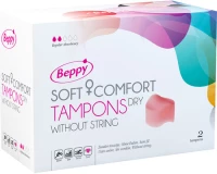 BEPPY SOFT-COMFORT TAMPONS DRY 2 UNITS