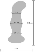 BUTTOCKS THE GLEAMING GLASS BUTTPLUG