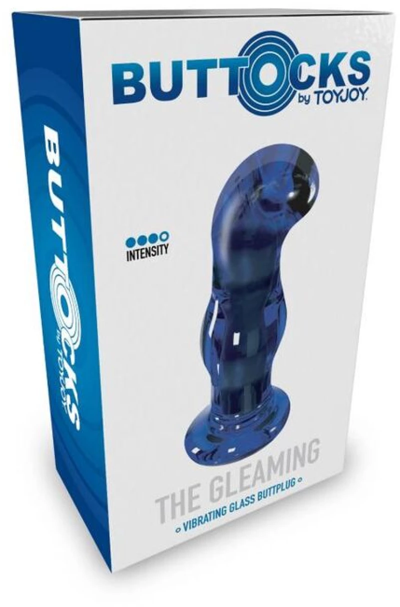 BUTTOCKS THE GLEAMING GLASS BUTTPLUG