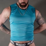 MALE BLUE T-SHIRT