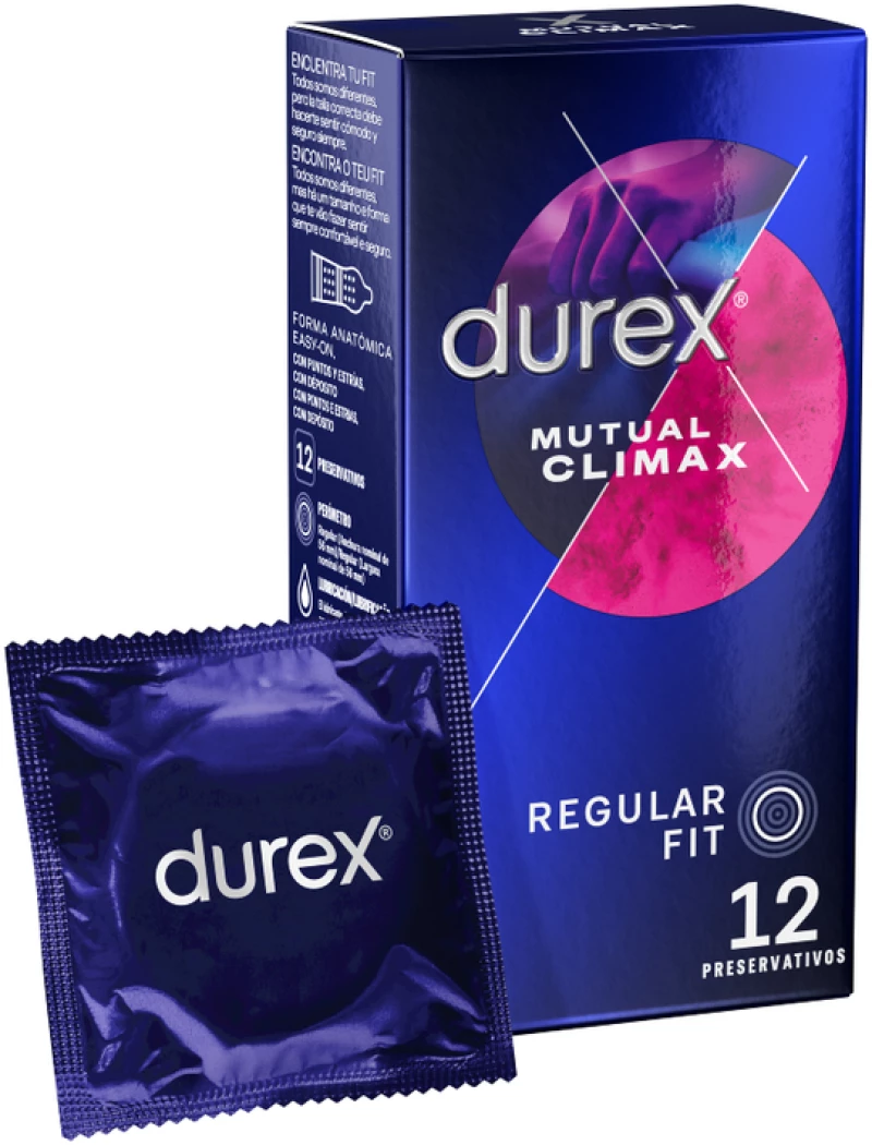 DUREX CLIMAX MUTUO 12 UDS
