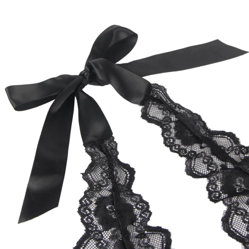 QUEEN LINGERIE DEEP V BACKLESS LACE TEDDY