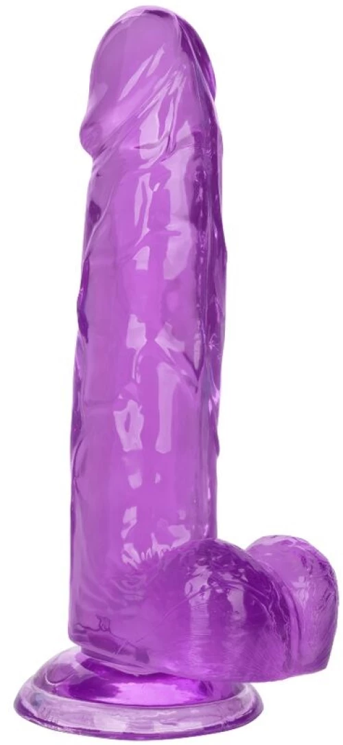 CALEX SIZE QUEEN DILDO - PURPLE 15.3 CM