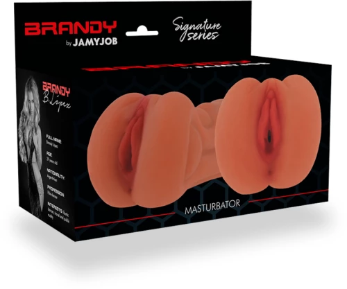 JAMYJOB SIGNATURE BRANDY VAGINA MASTURBATOR