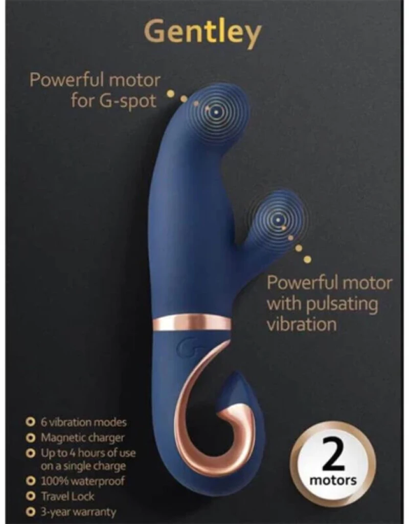 GVIBE - GENTLEY G-SPOT VIBE CARIBBEAN BLUE