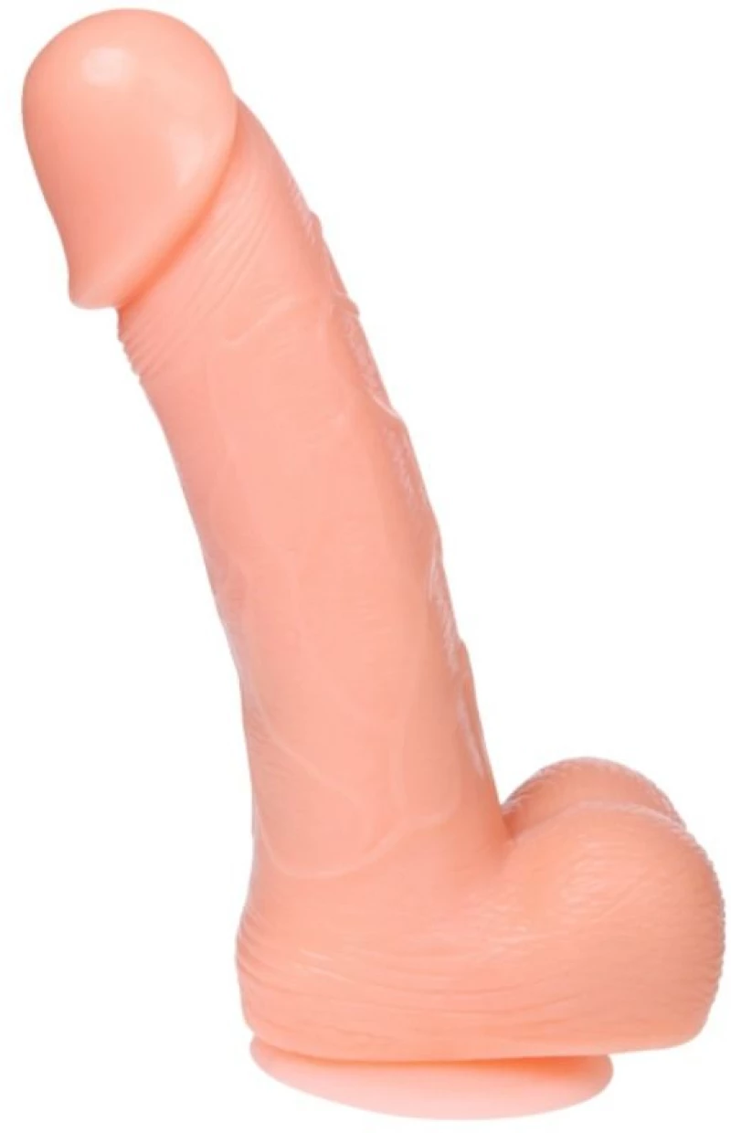 DONG REALISTIC DILDO ROTATION AND VIBRATION FUNCTION 20 CM