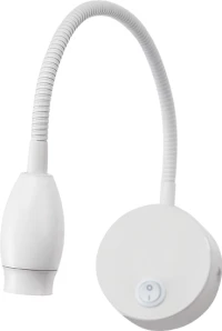 ΕΠΙΤΟΙΧΟ ΣΠΟΤ ΣΠΙΡΑΛ LED 3W ΜΑΤ ΛΕΥΚΟ 50° 210Lm 3.000Κ 230V SWAN ACA SF126BLED330W