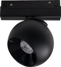 ΜΑΥΡΟ ΜΑΤ ΜΑΓΝΗΤΙΚΟ ΣΠΟΤ 48V DC 12W 4000K 1050LM 36° OSRAM RA90 Φ100*134MM ACA IONA1240B