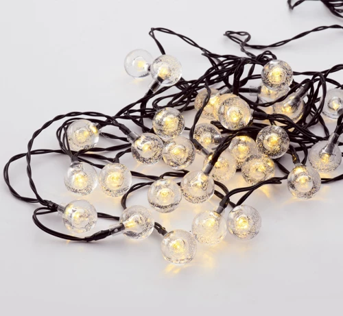 30 WW SOLAR LEDS, ΠΛΑΣΤΙΚΑ ΜΠΑΛ. ΛΑΜΠ. ΣΕΙΡΑ, ΜΠΑΤ., ΦΒ ΠΑΝΕΛ, FLASH, ΜΑΥΡΟ ΚΑΛ., IP44, 4.35m+2m ACA X043014232