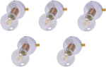 SE 138-WH (x5) Tolo Packet White and bronze light+ HOMELIGHTING 77-8856