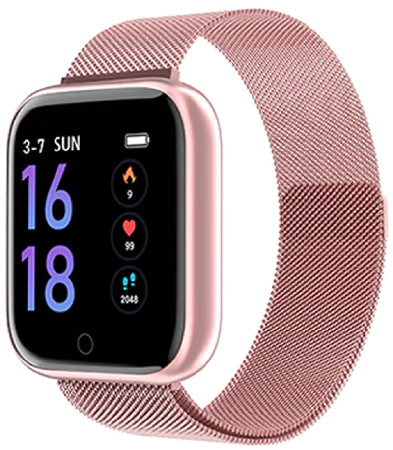 Smartwatch No brand T80, 36mm, Bluetooth, IP67, Διαφορετικά χρώματα - 73024