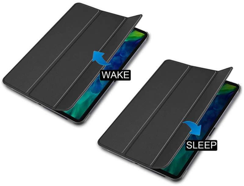 Techsuit Husa pentru Apple iPad Pro 12.9 (2018 / 2019 / 2020 / 2021 / 2022) - Techsuit FoldPro - Black 5949419027206