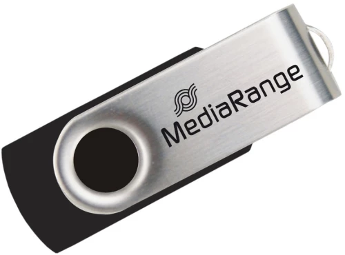 MediaRange USB Stick 2.0 MR911 32GB Black / Silver MR-911 29558