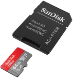 SanDisk Memory card SanDisk ULTRA ANDROID microSDXC 64 GB 140MB/s A1 Cl.10 UHS-I + ADAPTER 047105