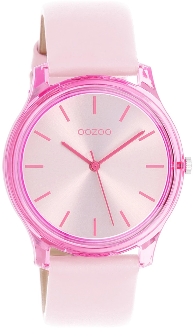 Ρολόι OOZOO Timepieces C11138 με Δέσιμο από Δερμάτινο Λουρί