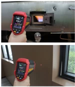UNI-T θερμόμετρο υπερύθρων UT305C+ με αισθητήρα K, -50 °C έως 2200 °C