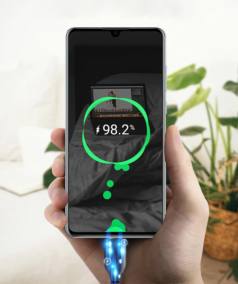 CABLETIME καλώδιο USB-C CT-CM100, 100W PD, E-MARK, 2m, μαύρο
