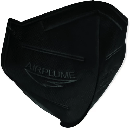 Μάσκα Προστασίας Brand Italia AirPlume 2 Στρώσεων FFP2 NR Μαύρη 20 Τεμάχια
