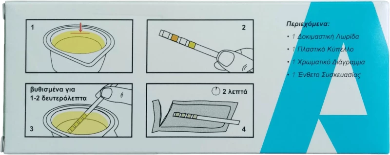 AllTest Τεστ Ουρολοίμωξης 1 Τεμάχιο