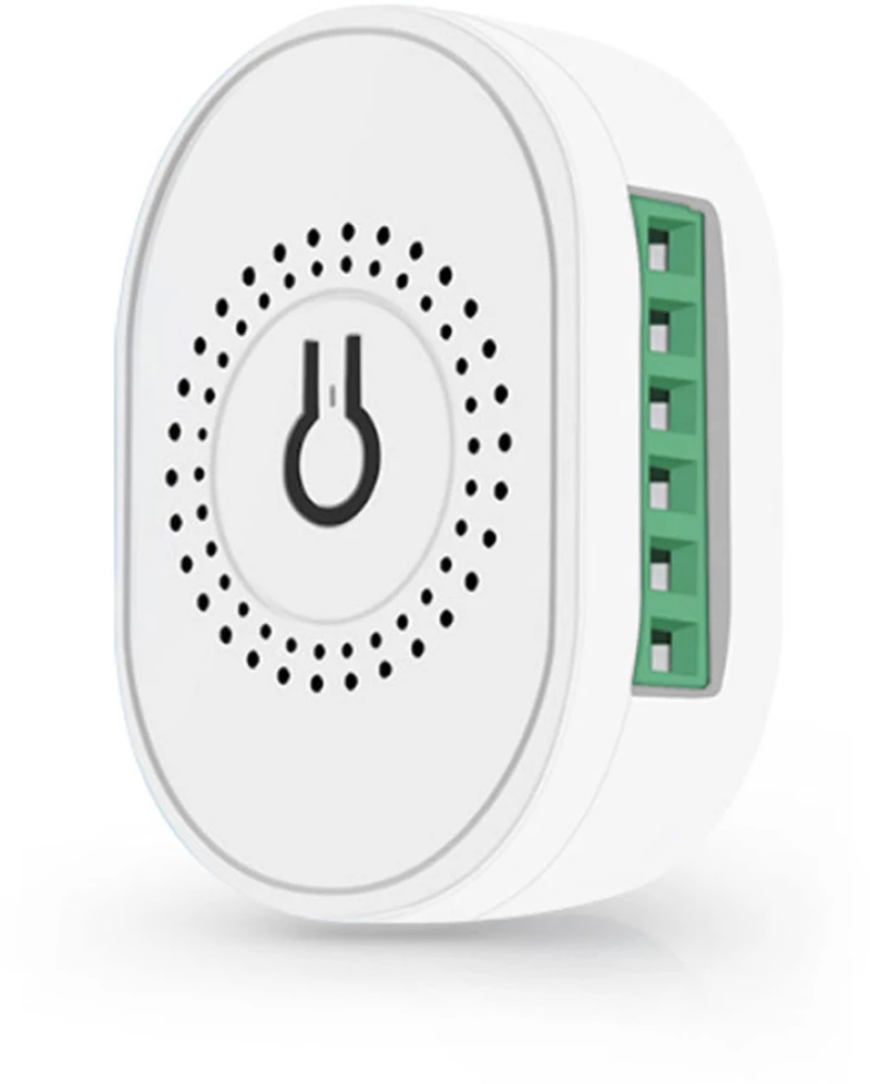Smart switch No brand PST-TMW02, 2 Channels, 220V, 16A, Wi-Fi, Tuya Smart, White - 91022