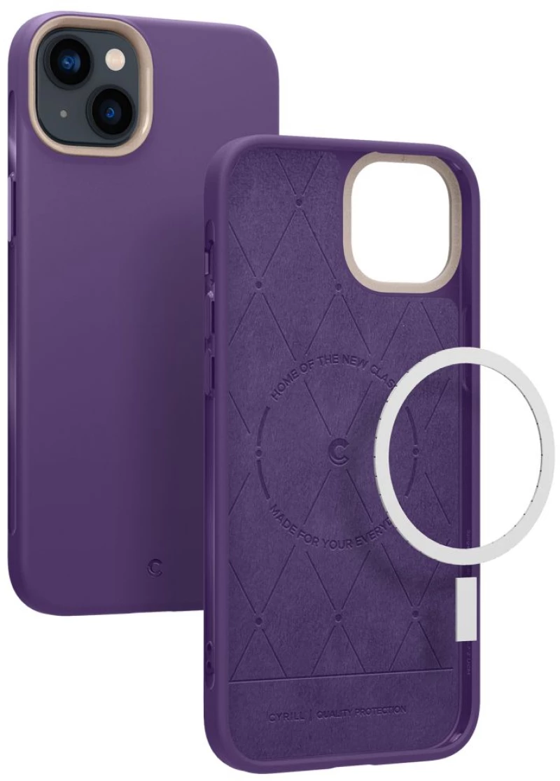 Spigen Husa pentru iPhone 14 Plus - Spigen Cyrill Ultra Color Mag Safe - Taro 8809811869071