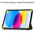 Techsuit Husa pentru iPad 10 (2022) 10.9 - Techsuit FoldPro - Red 5949419013988