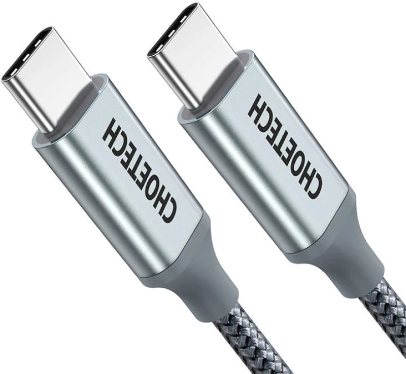 Choetech Cable USB-C do USB-C Choetech, PD 100W 1.8m (grey) 039437