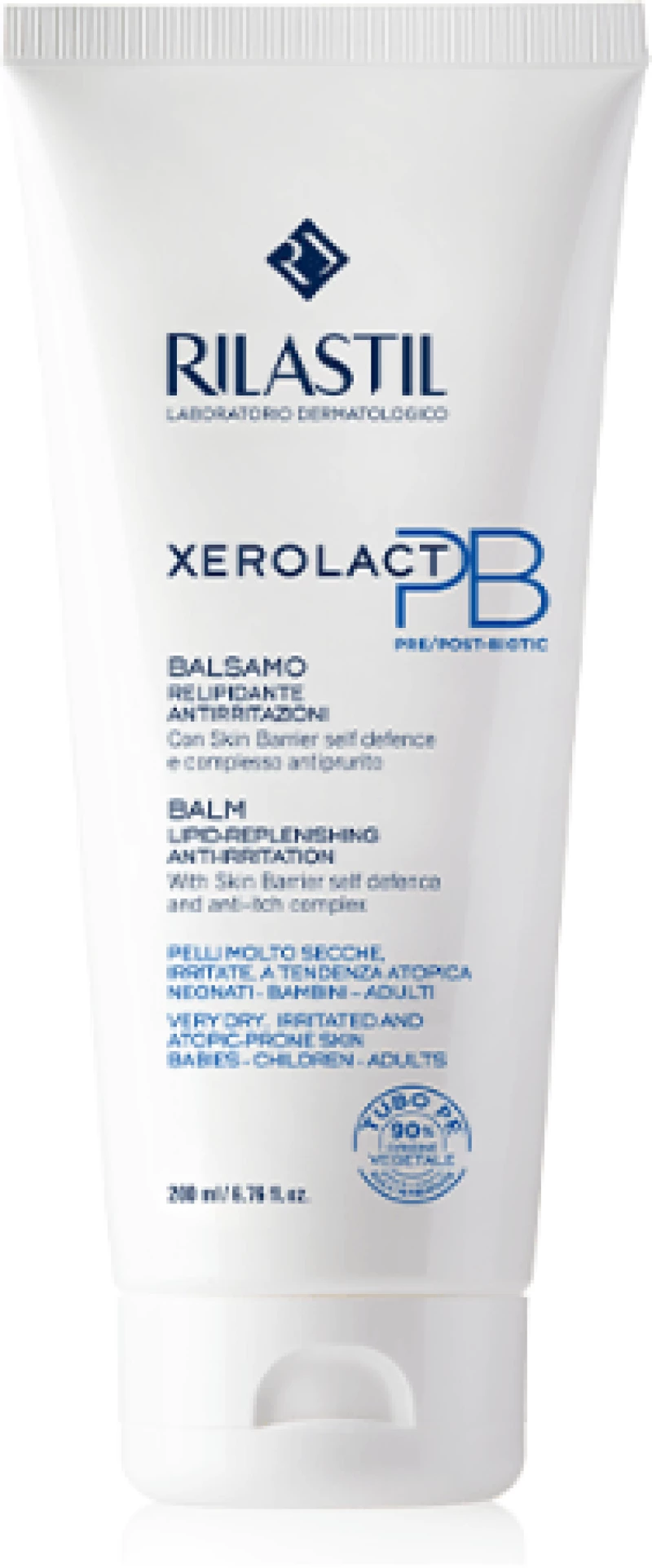 Rilastil Xerolact PB Balm Βάλσαμο Αναπλήρωσης Λιπιδίων 200ml
