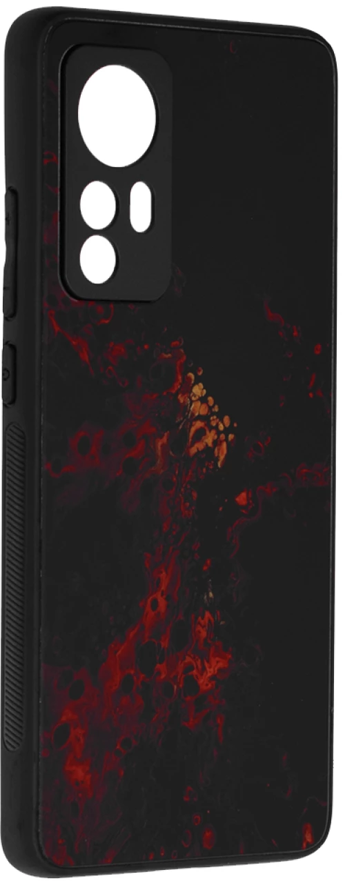 Techsuit Husa pentru Xiaomi 12 / 12X - Techsuit Glaze Series - Red Nebula 5949419021594