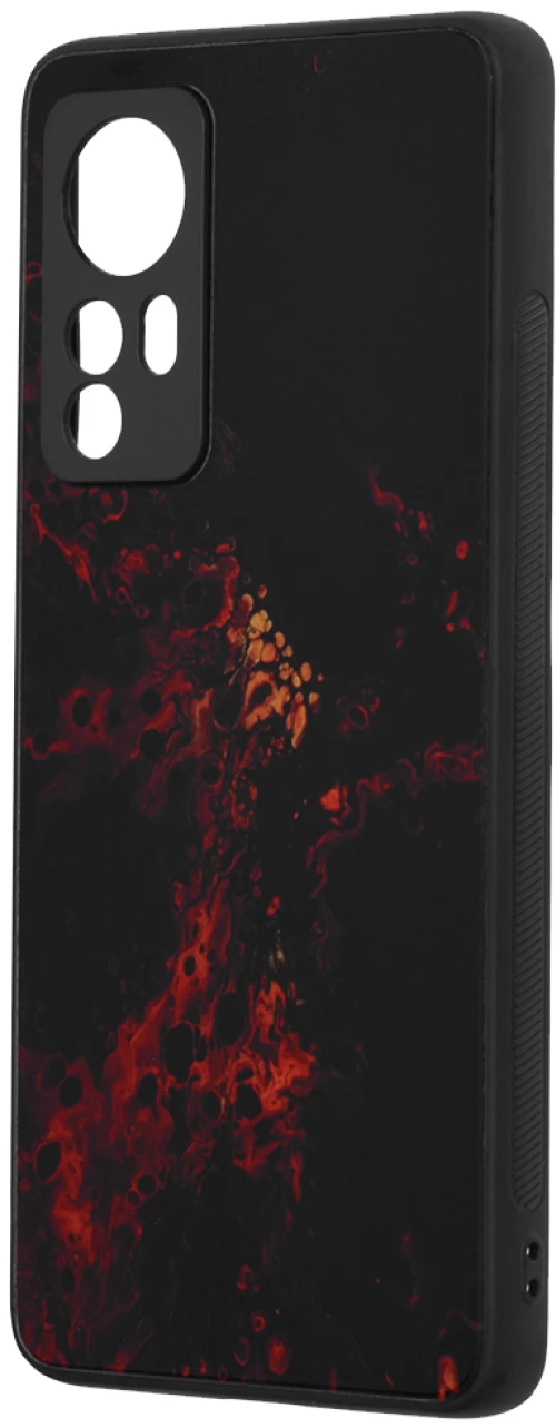 Techsuit Husa pentru Xiaomi 12 / 12X - Techsuit Glaze Series - Red Nebula 5949419021594