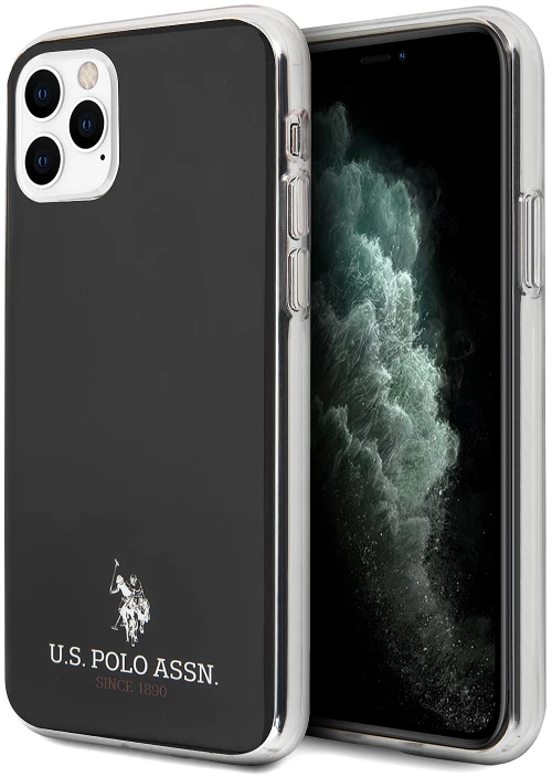 Silicon Case U.S. Polo Small Horse for Apple iPhone 11 Pro Black USHCN58TPUBK (EU Blister) 297909 3700740475980