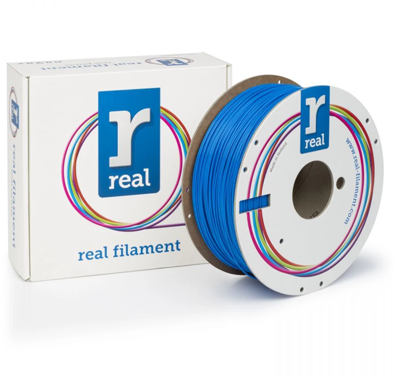 REAL PLA Pro 3D Printer Filament - Blue - spool of 1Kg - 1.75mm (REFPLAPROBLUE1000MM175)