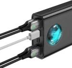 Baseus Baterie Externa 30000mAh - Baseus Amblight Digital Display (PPLG000101) - Black 6932172613600