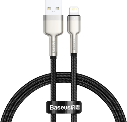 Baseus USB cable for Lightning Baseus Cafule, 2.4A, 0,25m (black) 029662