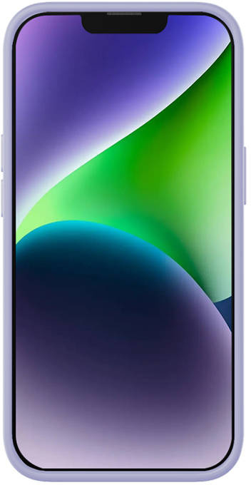 Baseus Baseus Liquid Silica Gel Case for iPhone 14 Plus (lavender)+ tempered glass + cleaning kit 041115